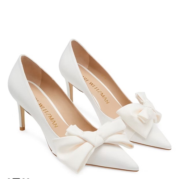 STUART WEITZMAN STUART LOVEKNOT 75 PUMP size 8B gently used